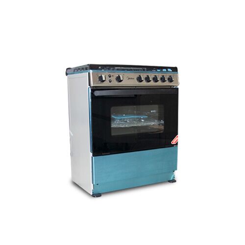 MIDEA 5 BURNER GAS COOKER WITH OVEN 30AMG5G027-SILVER - Image 2
