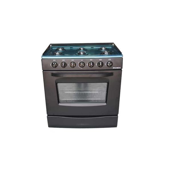 NASCO 6 BURNER GAS COOKER WITH OVEN GCNAS-8060B