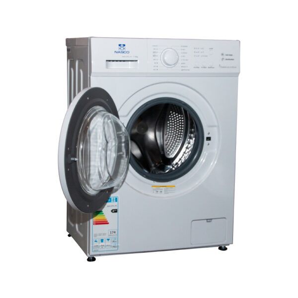 NASCO 7KG FRONT LOAD FULL AUTO WASHING MACHINE NAS-07FL-FF - Image 3