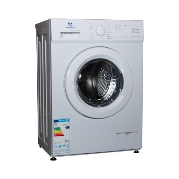 NASCO 7KG FRONT LOAD FULL AUTO WASHING MACHINE NAS-07FL-FF