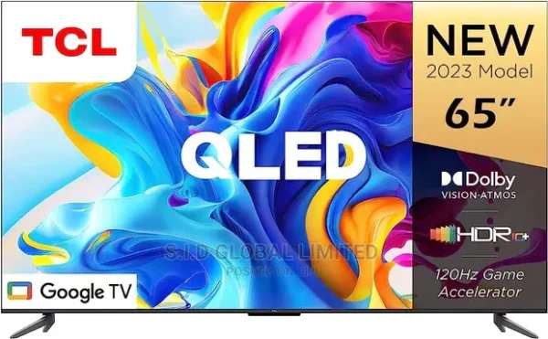 TCL QLED 4K SMART ANDROID TV 65” 65C645